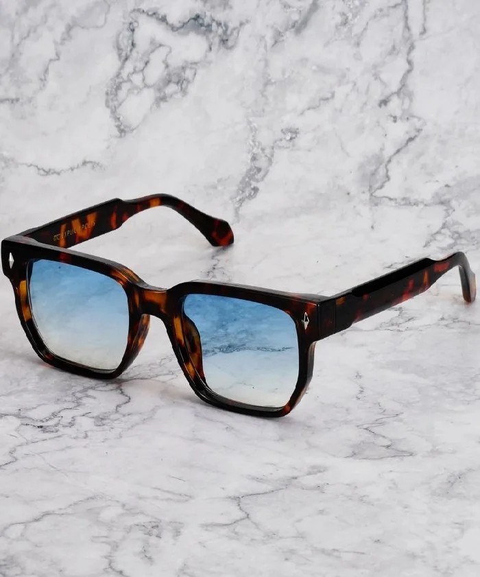 Explicit Poets Explicit Poets 22EP4-MAX-TORTOISE-GRADIENT BLUE Stylish Sunglasses